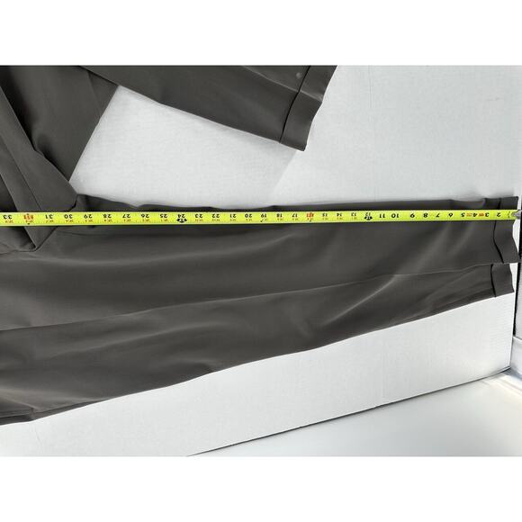 Luciano Barbera Men’s Pants Sz 34x30 100% Wool Cuffed Trousers Italy Pleated - Picture 9 of 9